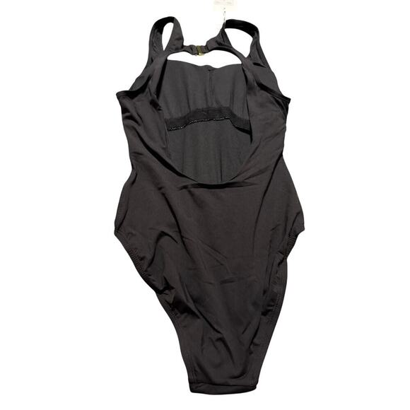 NWT Andie Swim CATALINA 1PC Size XS Black Gold Open Back Coverage Women - Picture 5 of 6